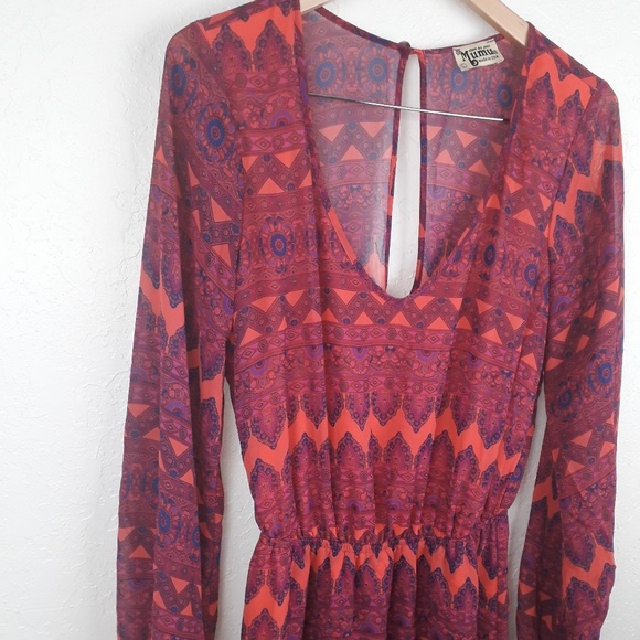 Show me you MuMu Rainey Rajah dress - Picture 4 of 7